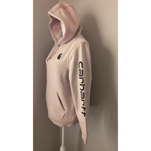 Carhartt pink hoodie sweatshirt - Picture 2 of 8